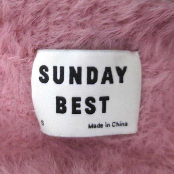 Sunday Best Kitten Sweater in Rose Mauve XS - Picture 6 of 10